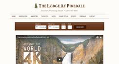 Desktop Screenshot of lodgeatpinedale.com